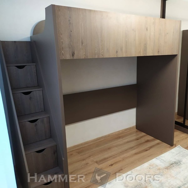 Кровать-чердак